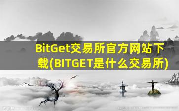 BitGet交易所官方网站下载(BITGET是什么交易所)