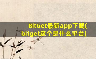 BitGet最新app下载(bitget这个是什么平台)